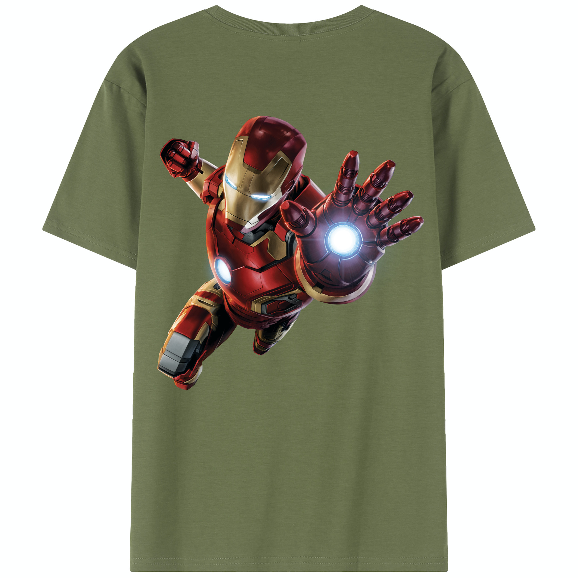 （画像用） アベンジャーズ The Avengers 綿100％半袖Tシャツ（背面プリント）